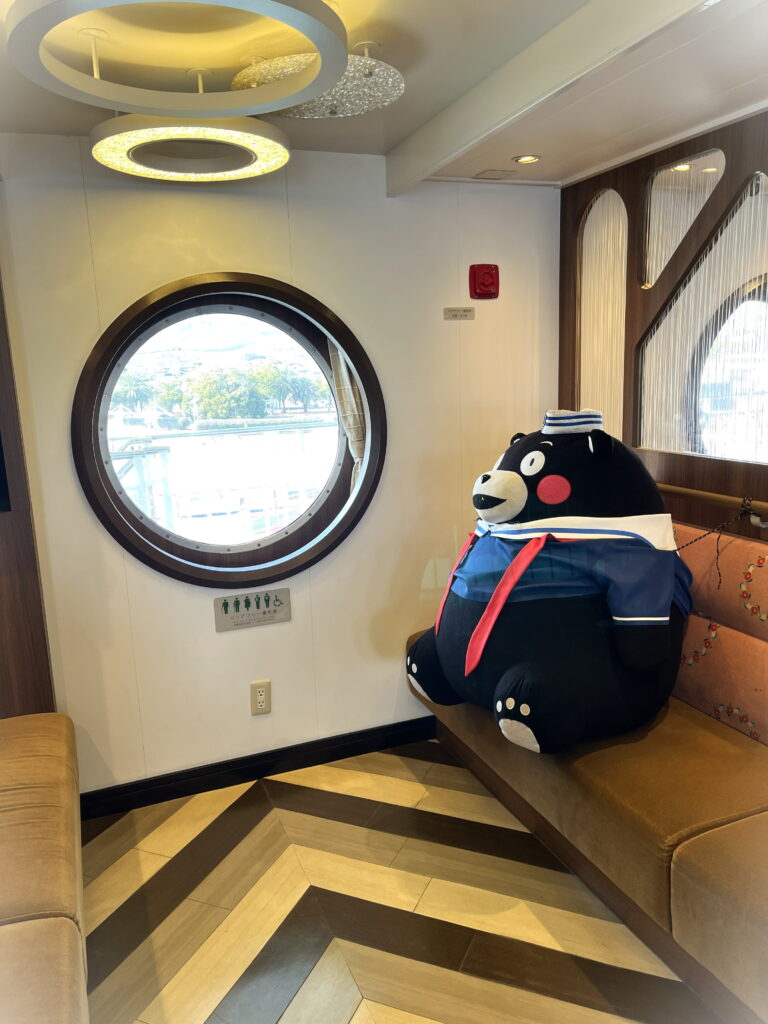 九商フェリーのくまモン